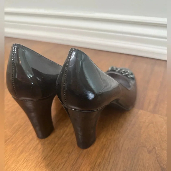 Anne Klein Black Pumps Sz. 10 - Picture 3 of 6
